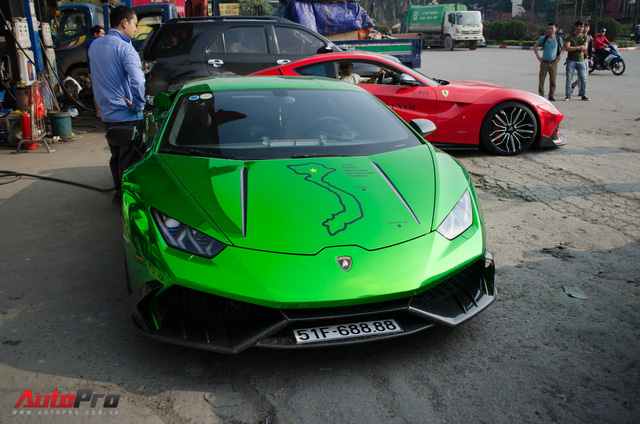 Đổ xăng cho siêu xe tham dự Car & Passion hết bao nhiêu tiền? Đổ xăng cho siêu xe tham dự Car & Passion hết bao nhiêu tiền?